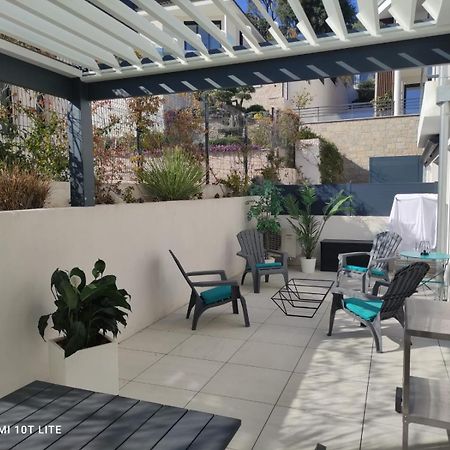 O Fil De L'Eau Bandol - App A05 - T3 Avec Jardin Et Terrasse Daire Dış mekan fotoğraf