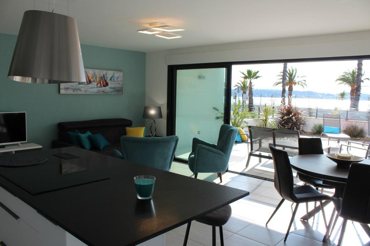 O Fil De L'Eau Bandol - App A05 - T3 Avec Jardin Et Terrasse Daire Dış mekan fotoğraf