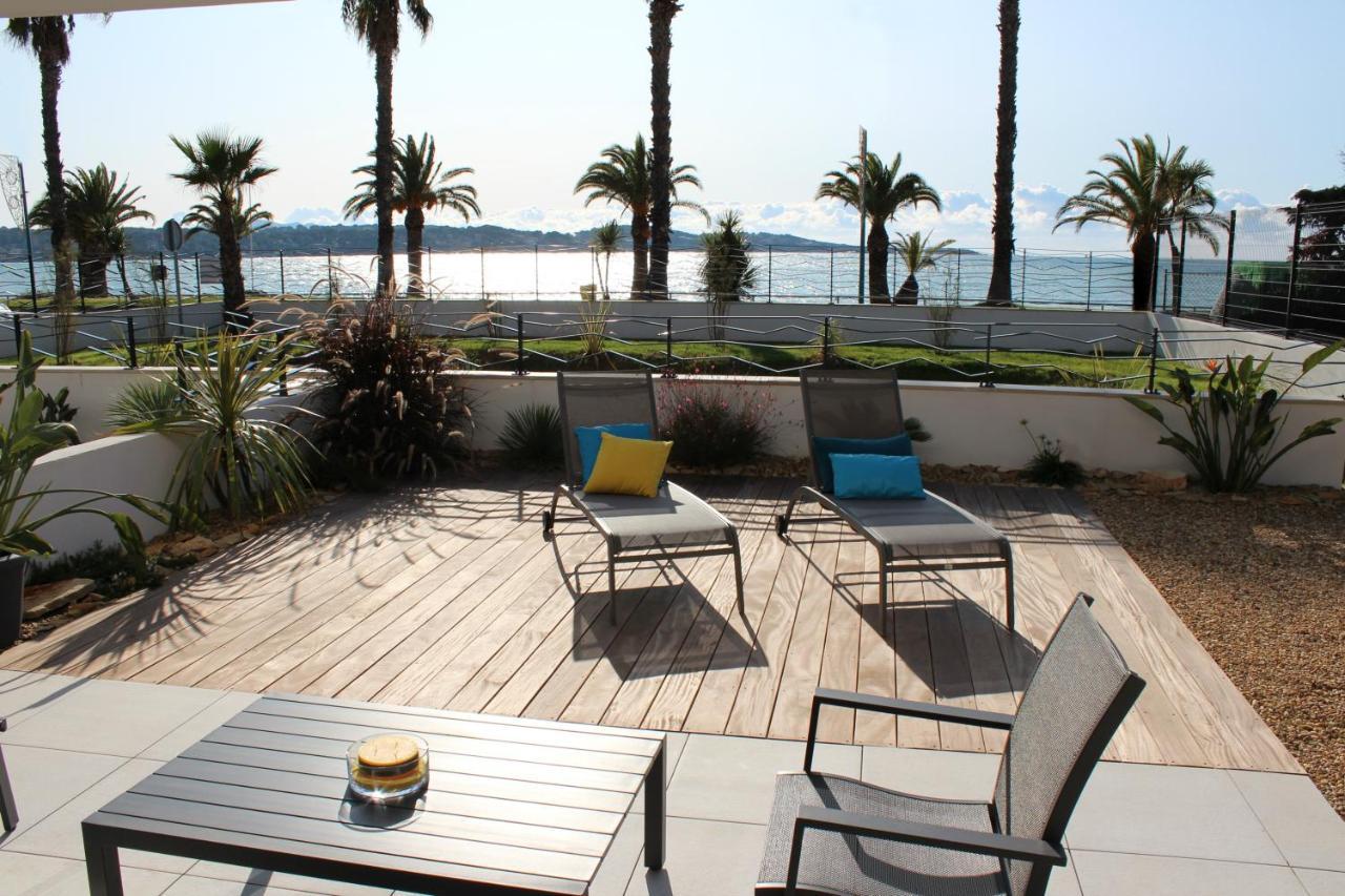 O Fil De L'Eau Bandol - App A05 - T3 Avec Jardin Et Terrasse Daire Dış mekan fotoğraf