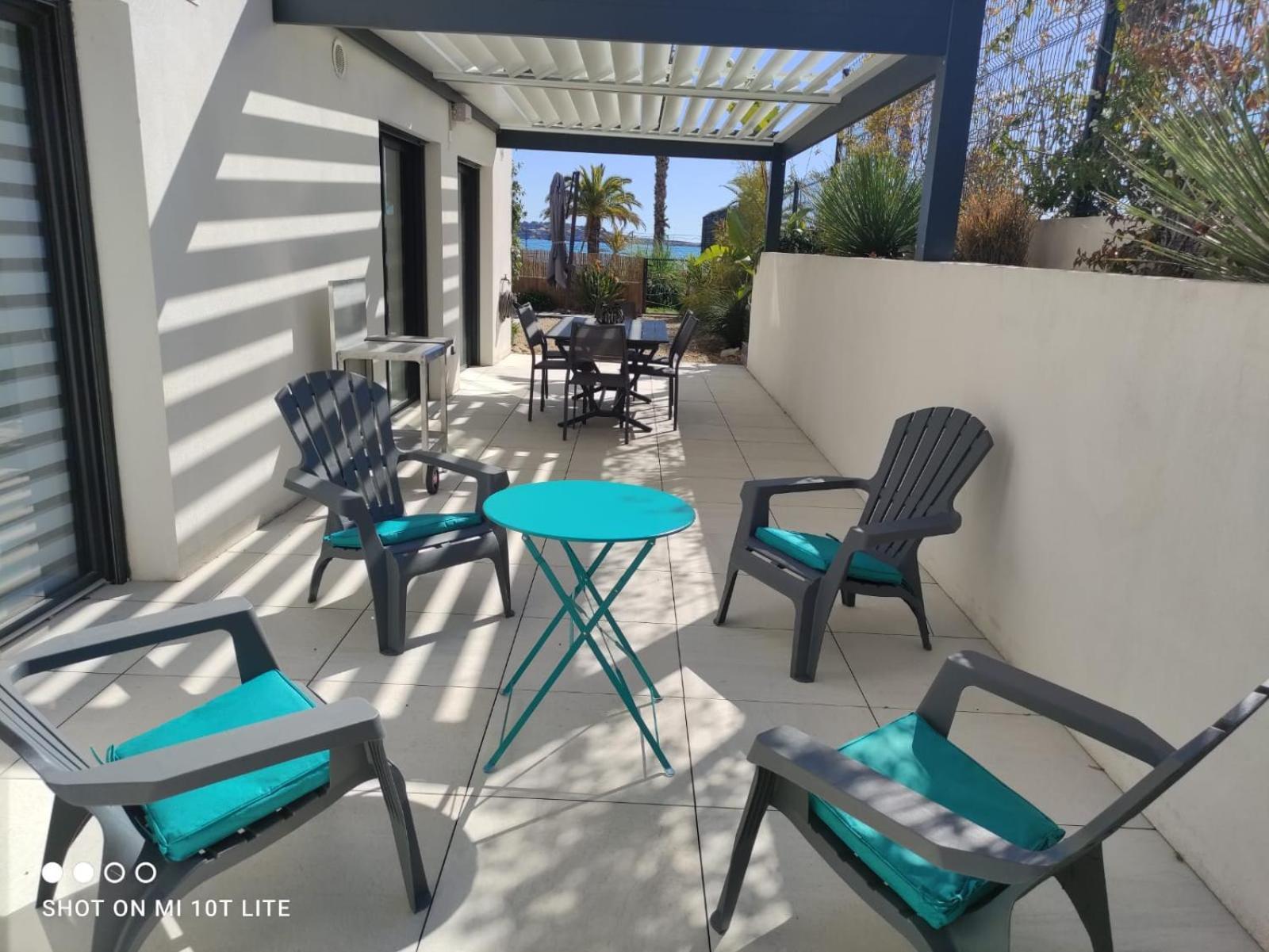 O Fil De L'Eau Bandol - App A05 - T3 Avec Jardin Et Terrasse Daire Dış mekan fotoğraf